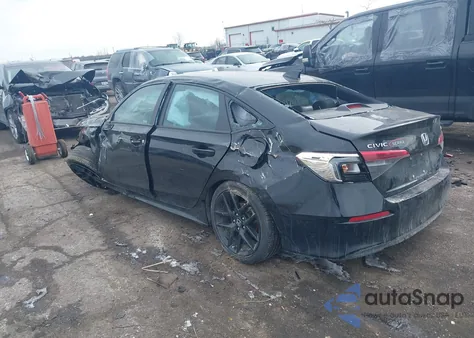 2022 Honda Civic Sport из США, поврежденный, VIN 2HGFE2F5XNH569503